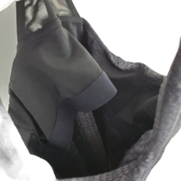 Lululemon T Back Tank Top Built In Bra Running Sports Yoga Womens Lulu Mesh - Picture 4 of 5